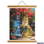 [HOMEHERE] DIY鑽石畫／街角薔薇 掛軸無框版