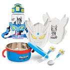 【Kikimmy】超人力霸王兒童餐具豪禮-雙耳碗+湯叉組+餐盤+水壺