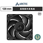 【ARCTIC】P12 Pro PST 12公分高風壓共享風扇 黑色