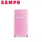 SAMPO聲寶99公升定頻單門冰箱SR-C10(P)粉彩紅