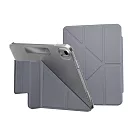 MAGEASY Facet 全方位支架透明背蓋保護套 for 2022 iPad 10.9吋 A14 & 2025 iPad 11吋 A16 阿拉斯加藍