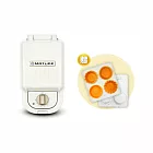 陶瓷熱壓三明治鬆餅機-二色可選 CY-1625  奶油白