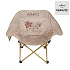 【BLACK HAMMER】SNOOPY摺疊休閒月亮椅- 營火晚會