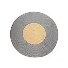 【收納職人】日系慢活厚棉線編織大地毯_4款任選 灰色+淺棕拼接