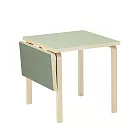 Artek Aalto Table foldable 摺疊桌 （開心果／橄欖綠桌面、75 公分）