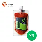 【來加辣】莎莎剝皮辣椒醬-100克/袋 3入組
