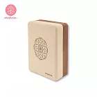 【Mukasa】EVA瑜珈磚 - 杏底/一餅 (圓角) - MUK-25426 - 兩入組