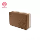 【Mukasa】EVA瑜珈磚 - 咖底/曼陀羅 (圓角) - MUK-25424 - 兩入組