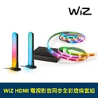 Philips 飛利浦 WiZ HDMI電視影音同步套組+WiZ漸變全彩TV燈條組