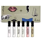 PENHALIGON’S 潘海利根 典藏香氛禮盒(2mlX6)[月亮女神+狐狸+廣霍之匣+牧羊少年+公鹿+黑玫瑰]-香水航空版