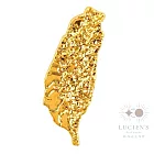 路森金飾 黃金豆臺灣造型1公克(金重:0.27錢+-0.03錢附加許願瓶)