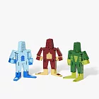 Cubebot Cryptoids 酷比獸【小型三件組】木製變形積木機器獸公仔．益智設計玩具．療癒小物．生日禮物推薦．聖誕交換禮物