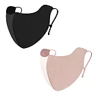 超值2入組!! 德絨親膚保暖口罩 小V臉立體剪裁 GOLOV.EJOY 防風保暖面罩 口罩 騎車 自行車 登山 運動 旅遊 逛街 修飾臉型 秋冬防塵防曬 透氣口罩 星夜黑+櫻花粉