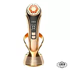 【Obeauty 奧緹】星月美顏魔法杖-複合能量美顏儀-高效滲透熱敷導入儀-舒緩眼部疲勞-臉部按摩(UFS-178) 金色