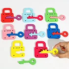 子玄 木製配對鎖頭鑰匙組 多功能配對鎖頭鑰匙組