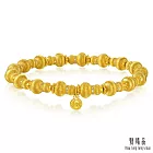 【點睛品】福祿延綿 鑽石黃金手鍊