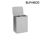 ELPHECO 雙格洗衣籃 ELPH100BA 灰色