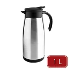 《ibili》按壓式雙層不鏽鋼保溫壺 - 1L