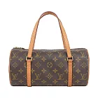LV Papillon Monogram 帆布及牛皮手提包_展示品 (棕色)