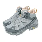 Merrell 登山鞋 Thermo Snow Grip Mid WP 女鞋 灰 粉紅 防水鞋面 戶外 機能 郊山 ML038756