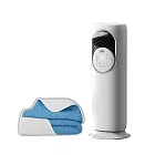 【SONGEN松井】四季冷暖兩用溫潤防燥暖氣機/電暖器/水冷扇/循環扇(SG-235ACW加贈石墨烯機能被)