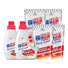 《台塑生醫》BioLead超濃縮強淨去漬洗衣精(1.2kgx2瓶+補充包1kgx4包)