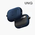 UNIQ 新加坡 Clyde 卡扣式雙料保護套 (附登山扣) AirPods Pro 第3代 藍+石灰