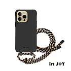 INJOY malliPhone 17/16/15/14/13/12/SE3 系列 可拆式 Urban Colourful 神秘黑 背繩防摔手機殼 A款 iPhone 11ProMax (6.5