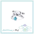 STORY故事銀飾-Cinnamoroll雲朵系列-大耳狗喜拿晶鑽純銀戒指 國際圍#10