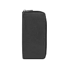 LV Taiga 壓印牛皮標誌拉鍊直式長夾_展示品 (黑色)