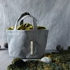 濁河良品 | 撞色便當袋野餐袋 - 卡爾爺爺- 極簡灰