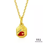 【點睛品】網路獨家款 咚咚發財 黃金吊墜_計價黃金