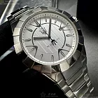 MASERATI瑪莎拉蒂精品錶,編號：R8853103001,44mm圓形銀精鋼錶殼白色錶盤精鋼銀色錶帶