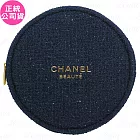 CHANEL 香奈兒 圓形精緻化妝包(公司貨)