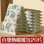 【壹念】一次性暖暖包 2入組20片 自發熱暖手寶 （秋冬必備暖手 暖暖包 可愛圖案） 小恐龍