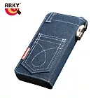 ARKY 防盜密碼鎖牛仔手機包 多功能收納錢包