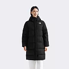 The North Face W ESSENTIAL LONG DOWN - AP 女羽絨外套-NF0A8ED8JK3 L 黑色