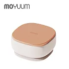 MOYUUM 韓國 白金矽膠 兩用吸盤餐碗 -  豆沙紅