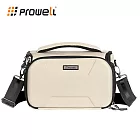 Prowell WIN-23525 EVA硬殼一機兩鏡相機包 相機保護包 休閒攝影包 相機斜背包 相機跨肩包 側背包 米色