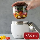 《S’well》Eats密封罐+不鏽鋼保溫悶燒罐 - 雲朵白636ml