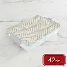 《FARBERWARE》Snacklebox砧板保鮮盒 - 金格紋42cm