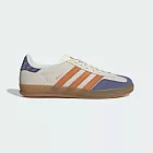 Adidas Gazelle Indoor [JQ0956] 男女 運動休閒鞋 德訓鞋 復古 低筒 米 藍橘 26.5cm 米/藍