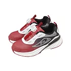 Fila 慢跑鞋 J412A 中大童 小朋友 紅 黑 反光系列 旋鈕 運動鞋 斐樂 3J412A208