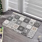 義大利La Belle《萬花筒花磚》抗菌可水洗軟式珪藻土強效吸水地墊 60*39CM