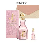 【JIMMY CHOO】熾愛粉戀淡香精60ml(贈戀戀粉金收納包+隨機小香乙瓶)