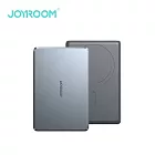 【JOYROOM】超薄金屬磁吸無線充行動電源 10000mAh 深空灰