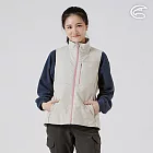 ADISI 女SMAWARM海洋溫控撥水背心 AV2521072｜防潑水 蚵技棉 抗風 保暖背心 S 黃米卡