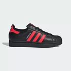 Adidas 愛迪達 Superstar II [JQ3176] 男 休閒鞋 貝殼鞋 舒適 黑 紅