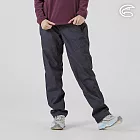 ADISI 女防水防風透氣超撥雙層保暖褲 AP2521015｜內裡刷毛 超撥水 防水透濕 S 碳灰