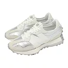 New Balance NB 休閒鞋 327 女鞋 米 銀 復古 麂皮 大N 紐巴倫 WS327GLA-B